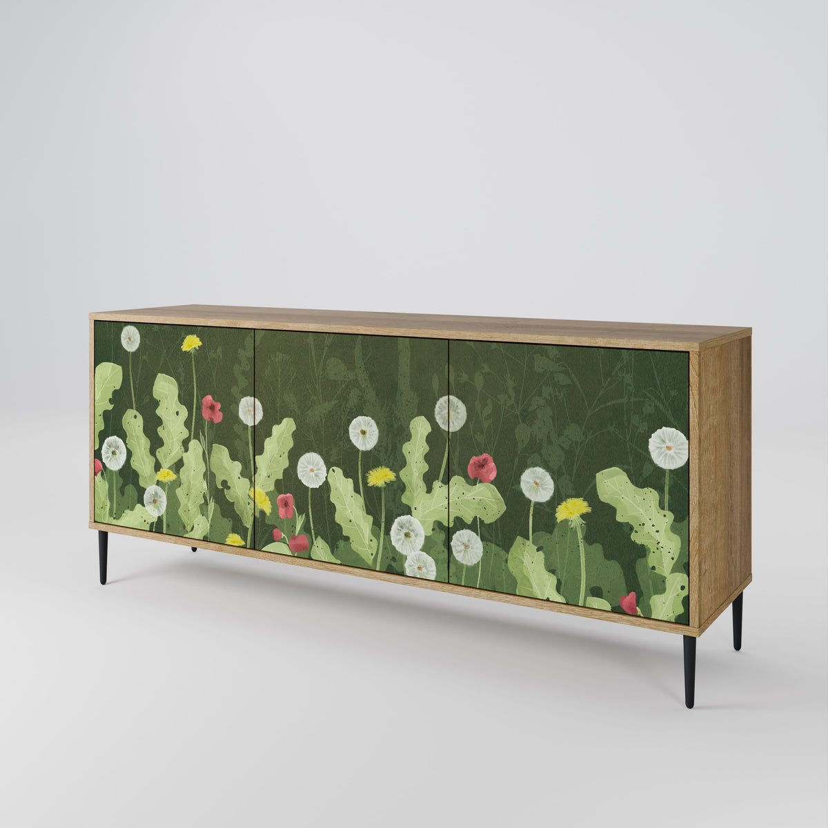 DANDELION AMUSE 3-türiges Sideboard
