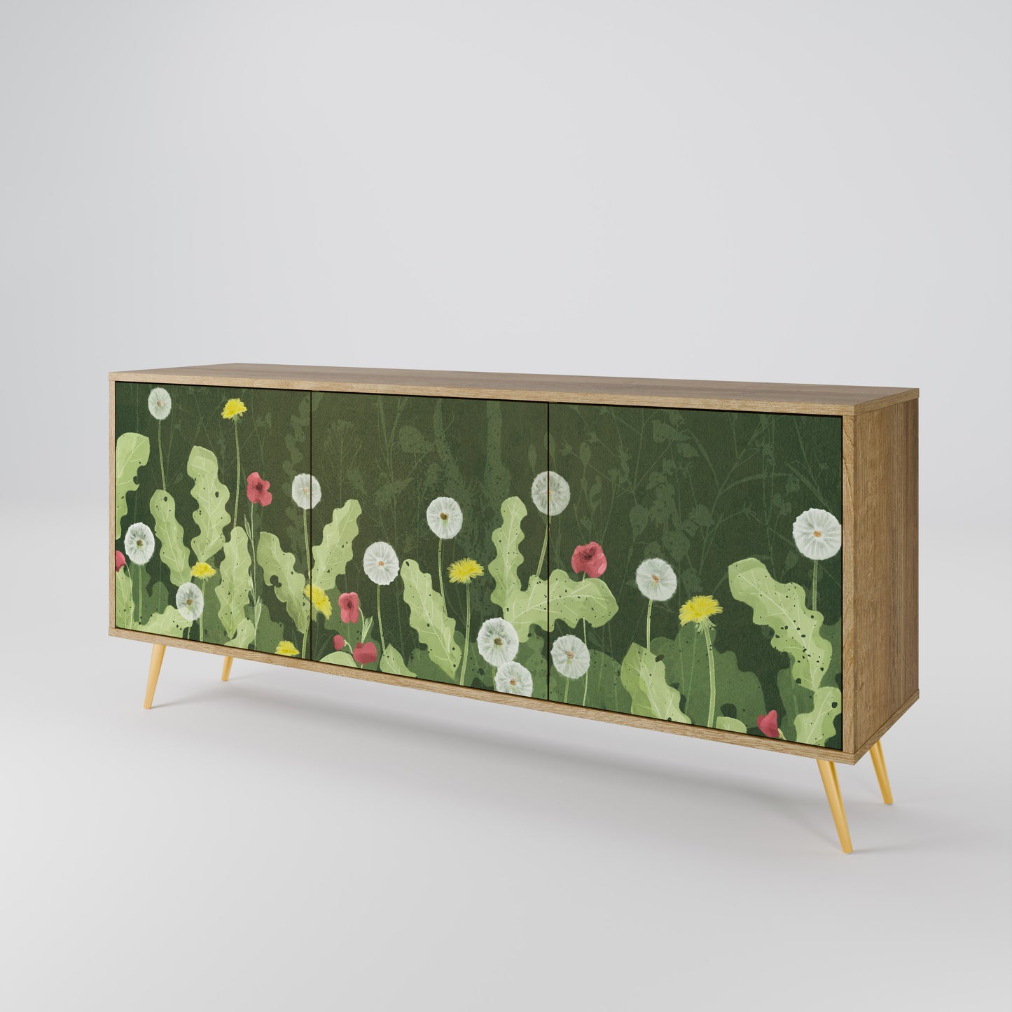DANDELION AMUSE 3-türiges Sideboard
