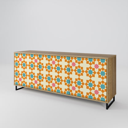 FLORAL DECOR 3-türiges Sideboard