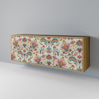 ORGANIC FOLKLORE 3-Door Sideboard in Oak Effect