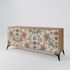 ORGANIC FOLKLORE 3-Door Sideboard in Oak Effect
