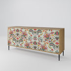 ORGANIC FOLKLORE 3-Door Sideboard in Oak Effect