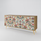 ORGANIC FOLKLORE 3-Door Sideboard in Oak Effect
