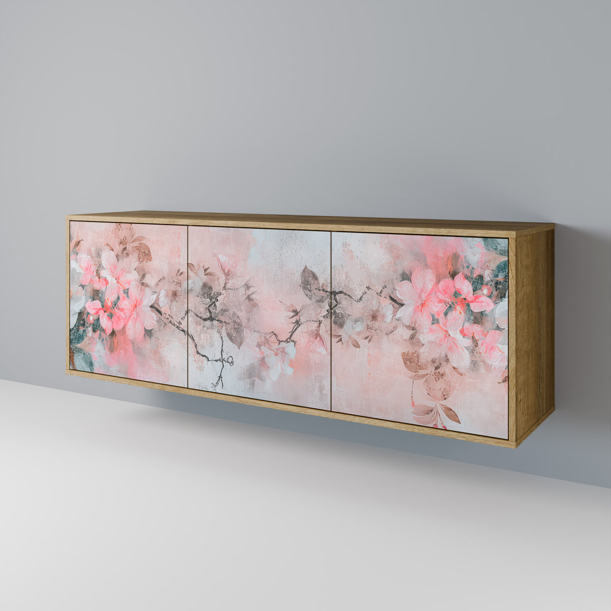 CHERRY BLOSSOM 3-türiges Sideboard