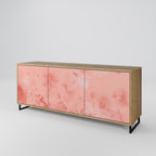 CRANE DANCE Sideboard mit 3 Türen in Eiche-Optik