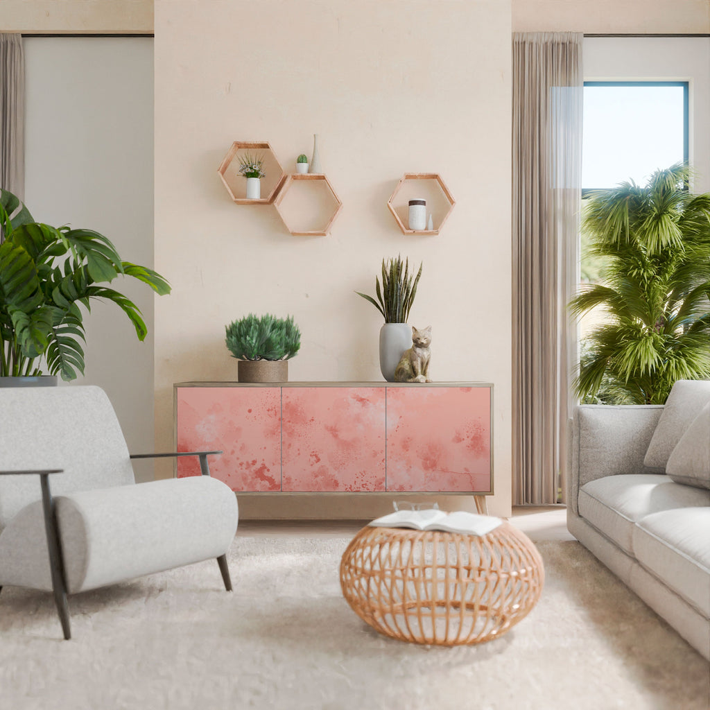 CRANE DANCE Sideboard mit 3 Türen in Eiche-Optik