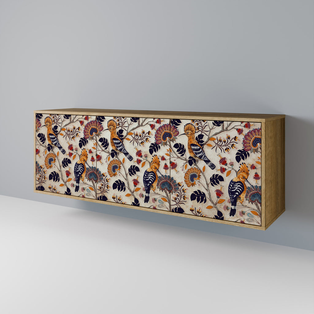 EMINENT HOOPOE 3-Door Sideboard in Oak Effect