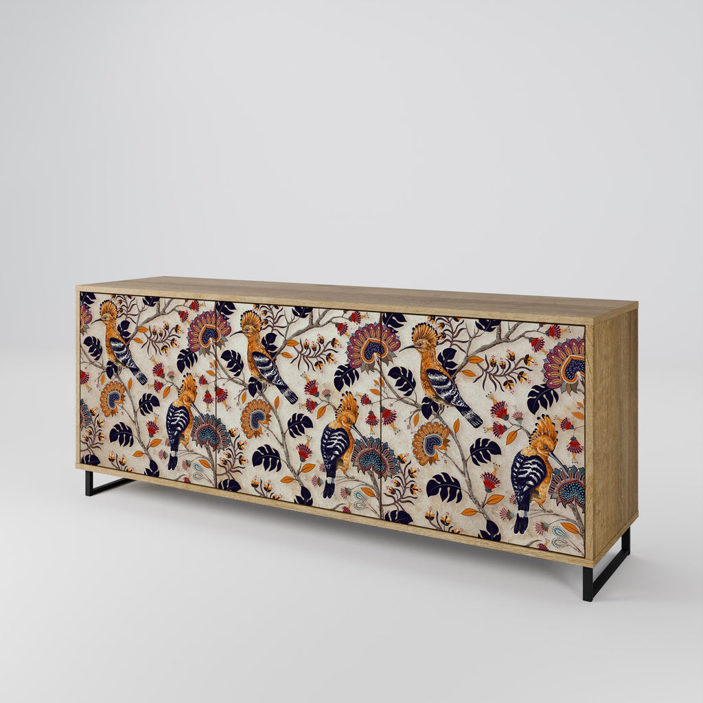 EMINENT HOOPOE 3-Door Sideboard in Oak Effect