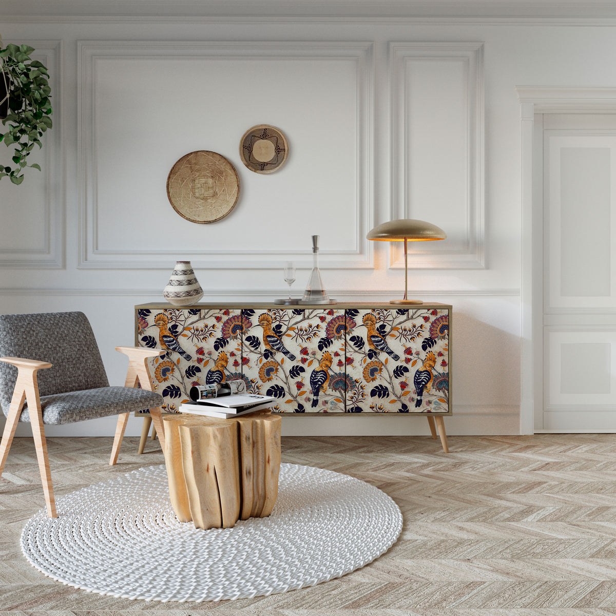 EMINENT HOOPOE 3-türiges Sideboard