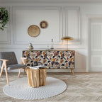 EMINENT HOOPOE 3-Door Sideboard in Oak Effect