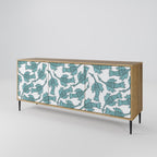 WATERSPOUT SONGIBIRD 3-Door Sideboard in Oak Effect