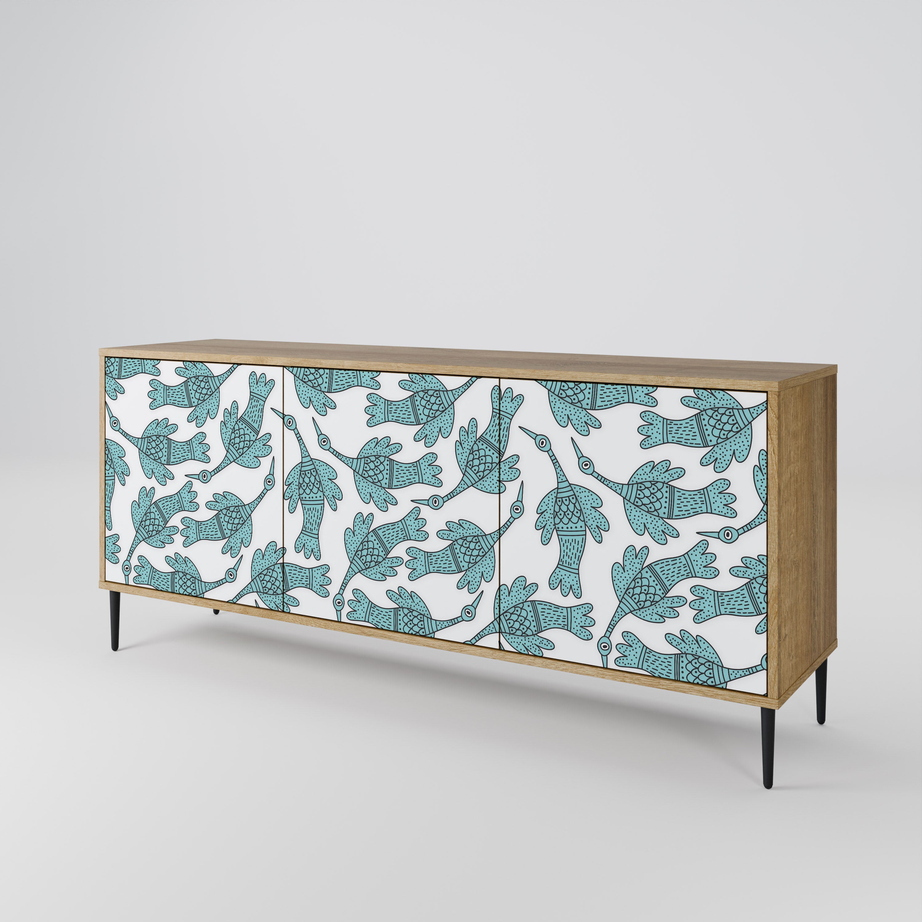 WATERSPOUT SONGIBIRD 3-Door Sideboard