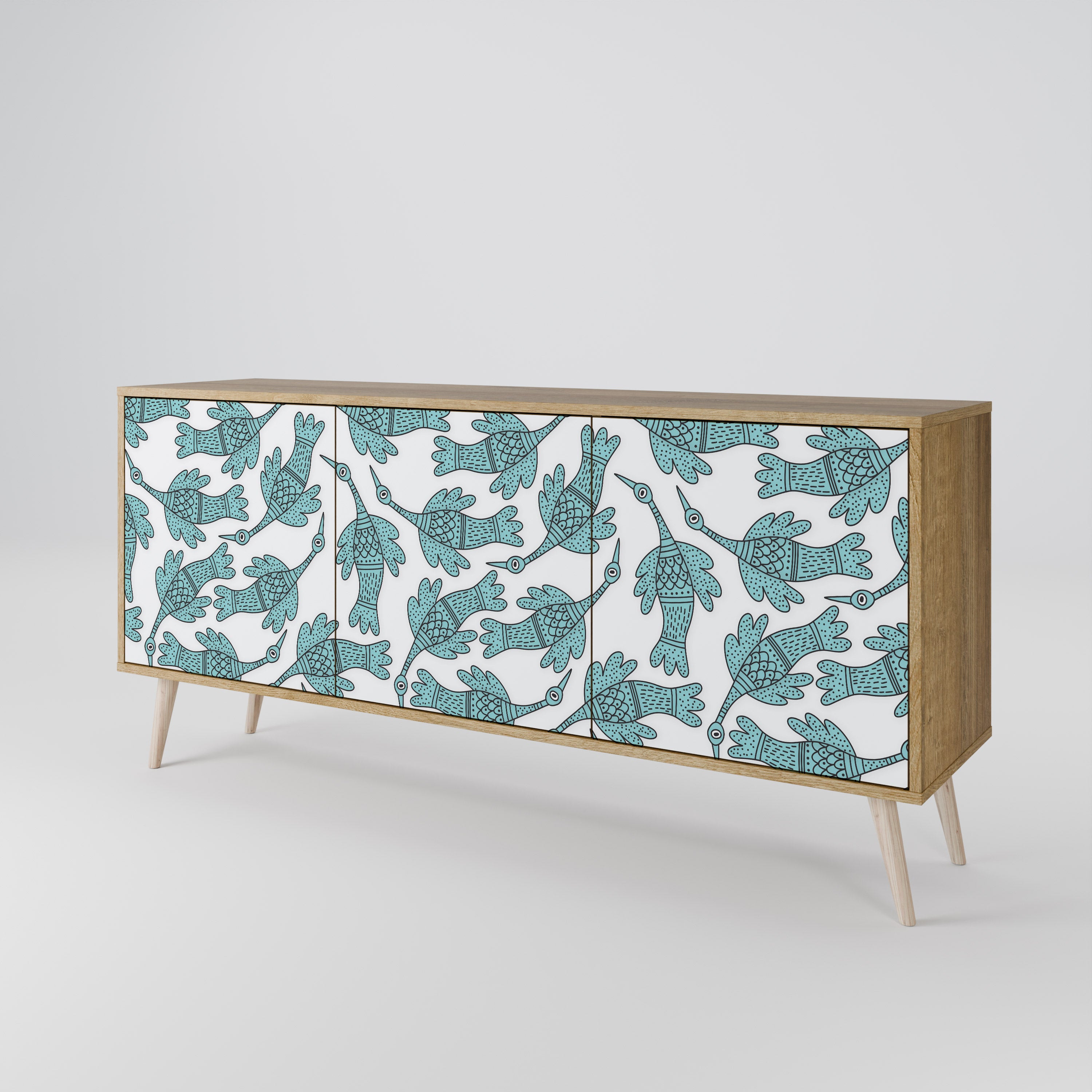 WATERSPOUT SONGIBIRD 3-Door Sideboard