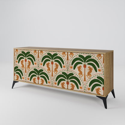 DANCING PREDATORS 3-türiges Sideboard