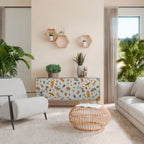 COLORFUL INSECTS Sideboard mit 3 Türen in Eiche-Optik