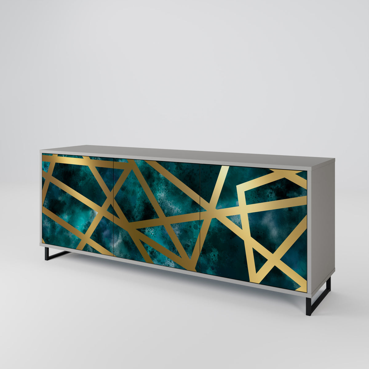 THE LABYRINTH OF GOLD 3-türiges Sideboard