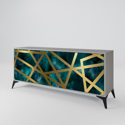 THE LABYRINTH OF GOLD 3-türiges Sideboard