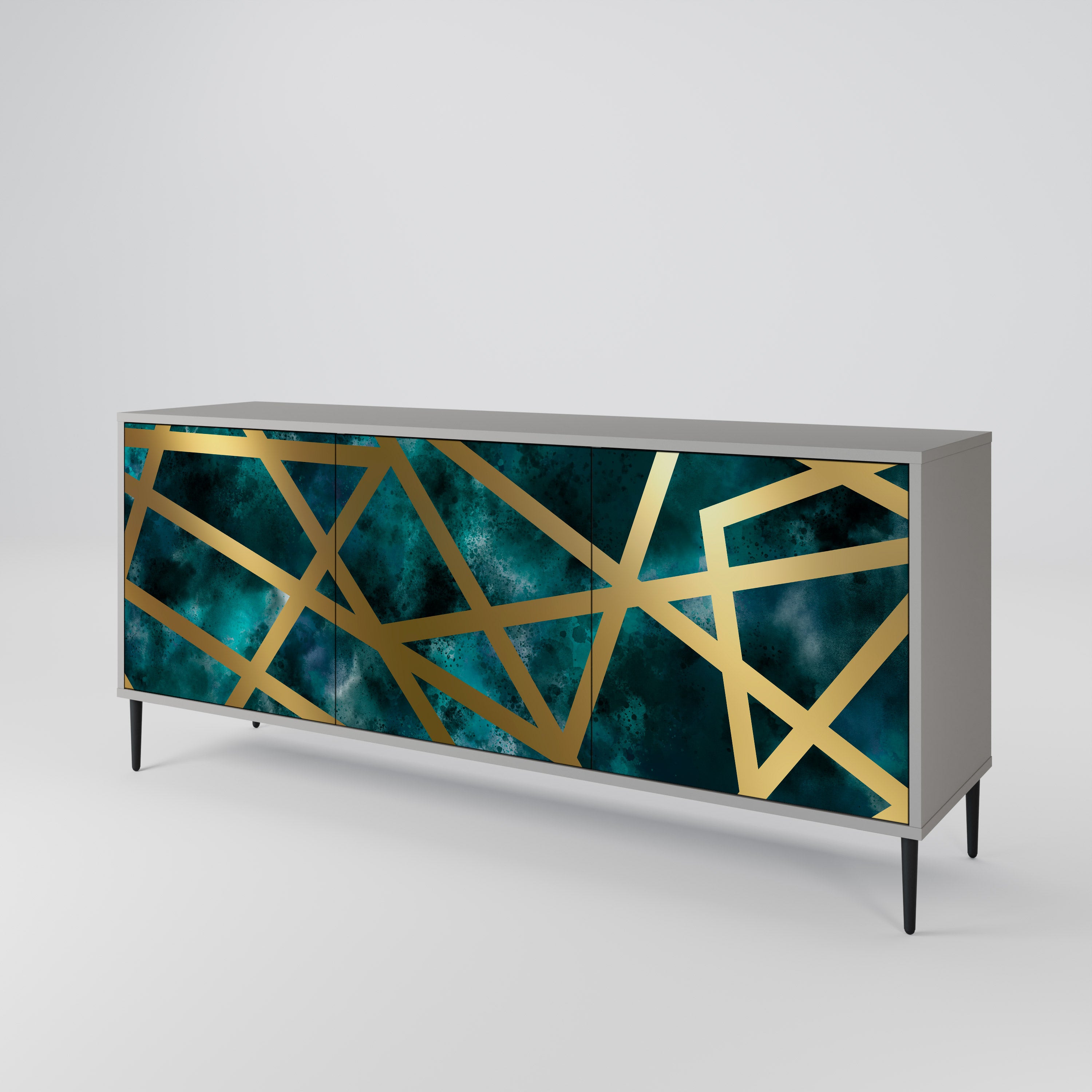 THE LABYRINTH OF GOLD 3-Door Sideboard