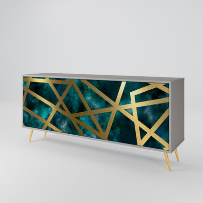 THE LABYRINTH OF GOLD 3-türiges Sideboard
