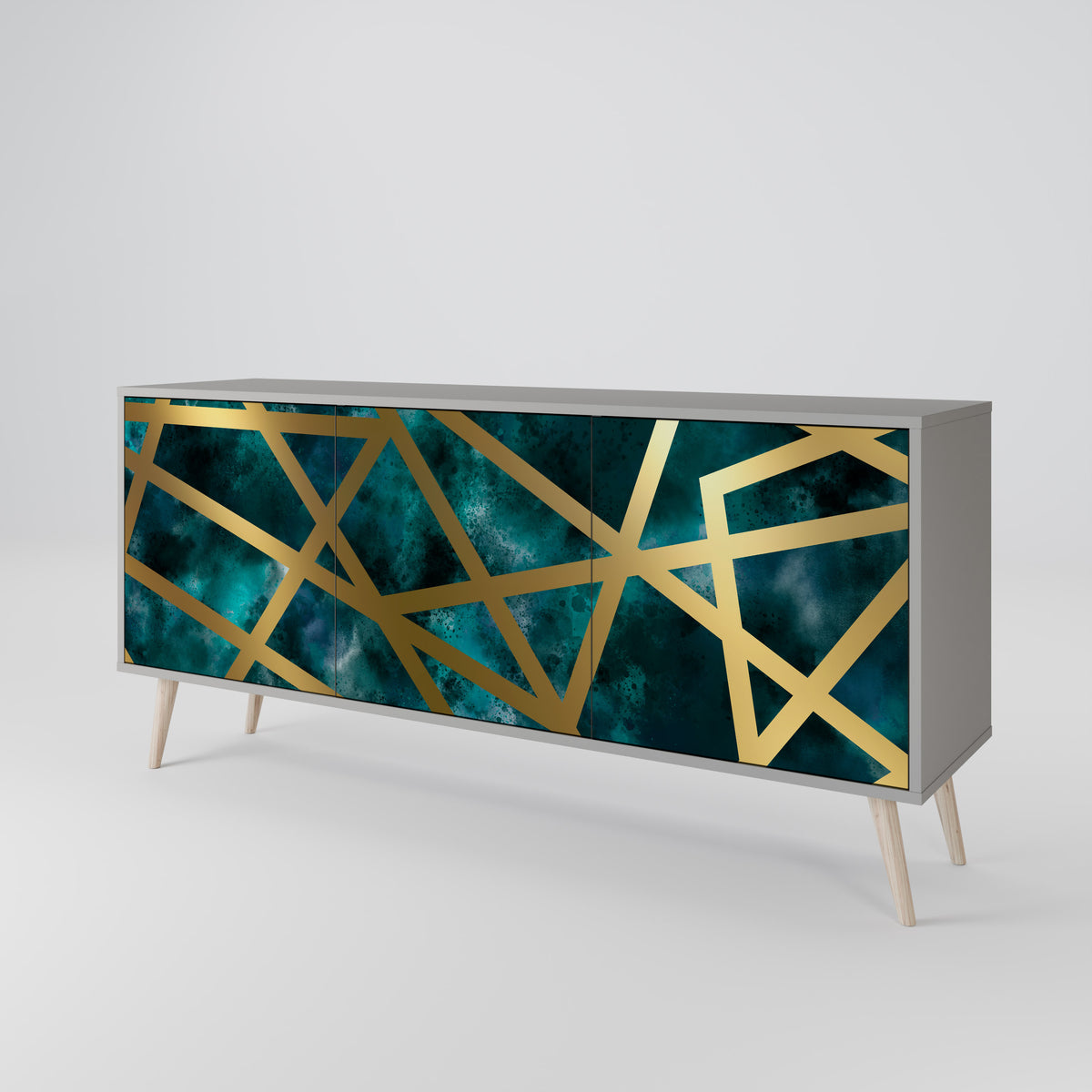 THE LABYRINTH OF GOLD 3-türiges Sideboard