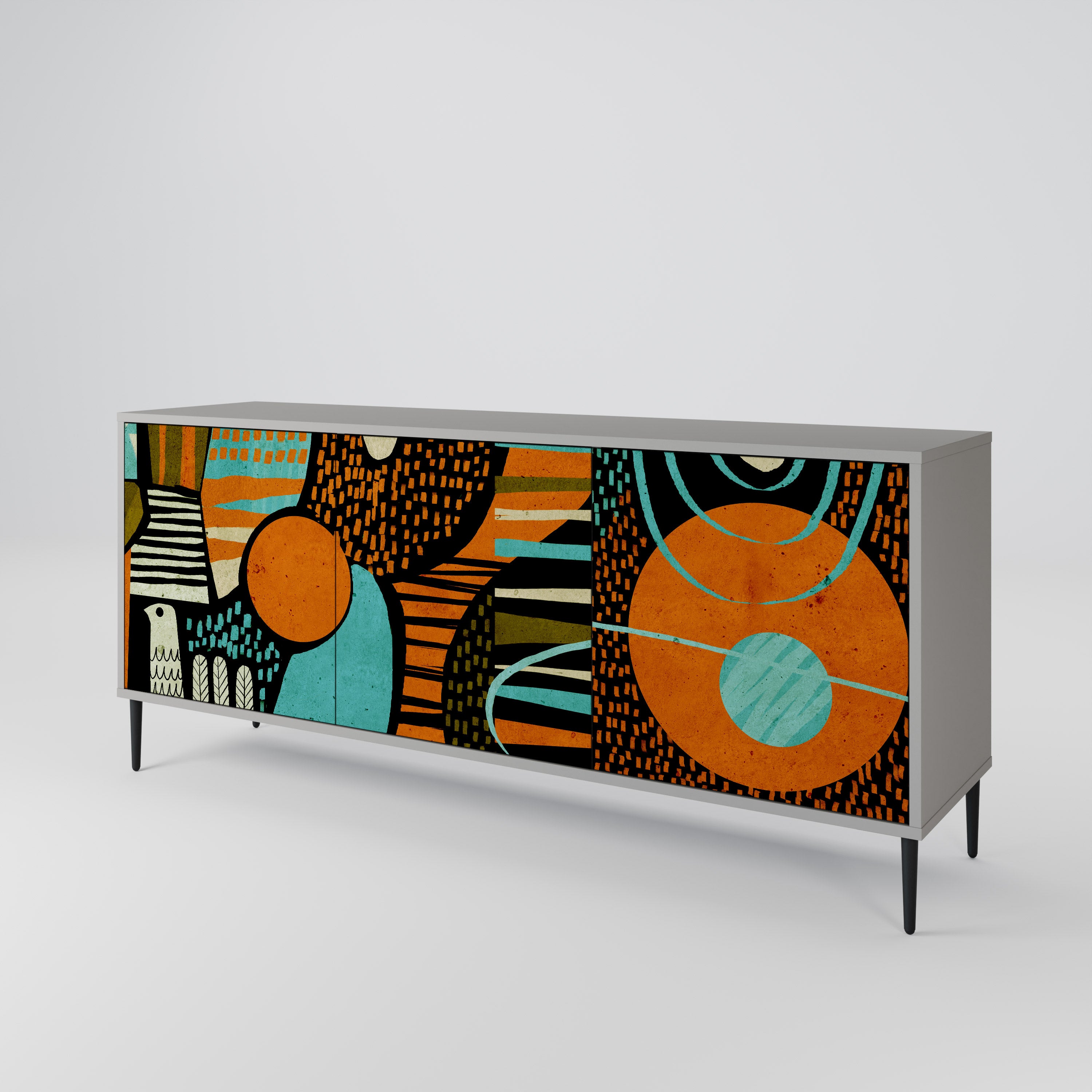 GEODE GLIMMER 3-türiges Sideboard