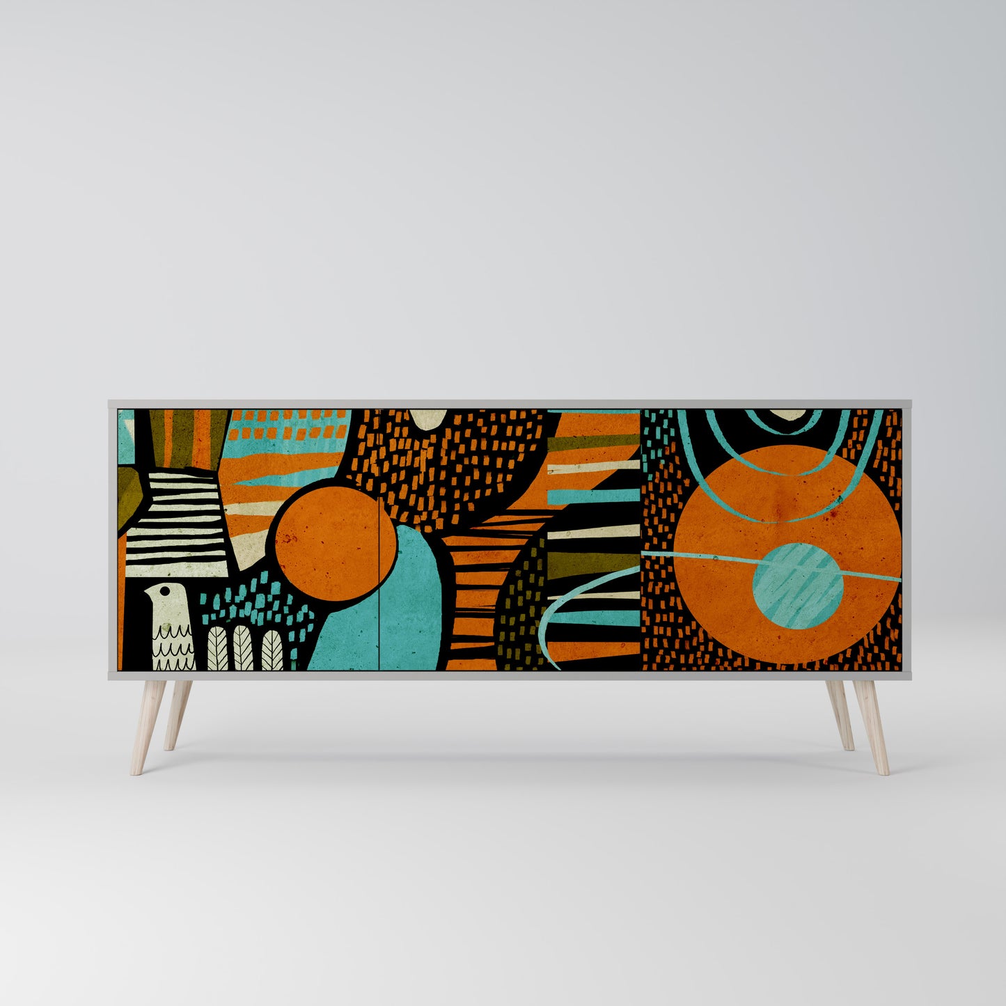 GEODE GLIMMER 3-türiges Sideboard