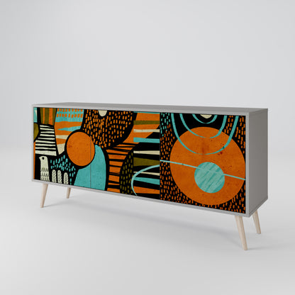 GEODE GLIMMER 3-türiges Sideboard