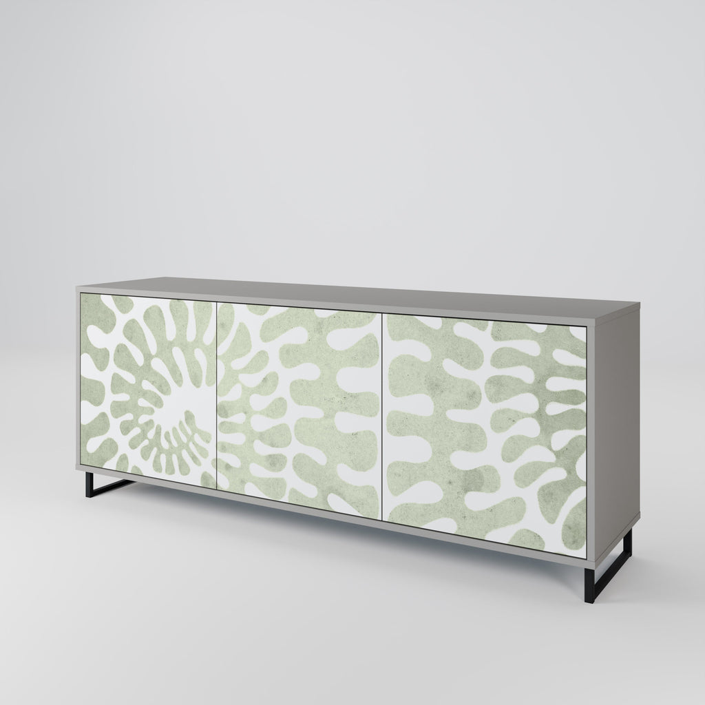 HELIX DANCE Sideboard mit 3 Türen in Grau