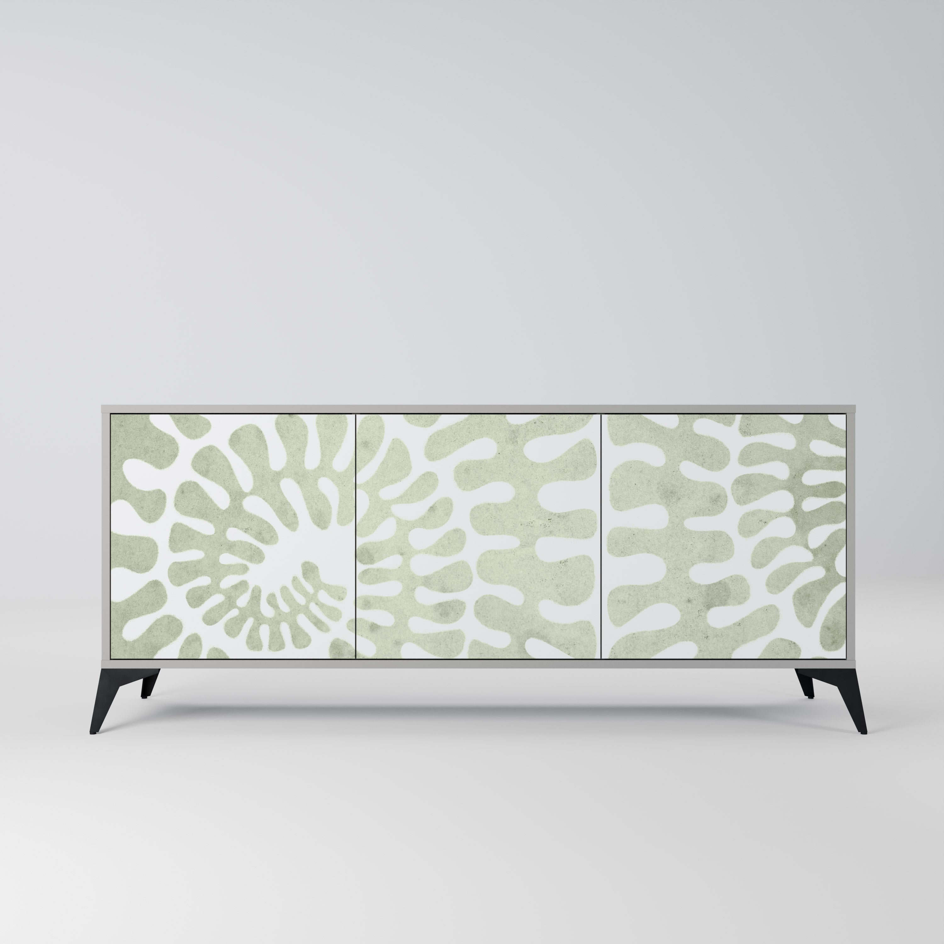 HELIX DANCE Sideboard mit 3 Türen in Grau