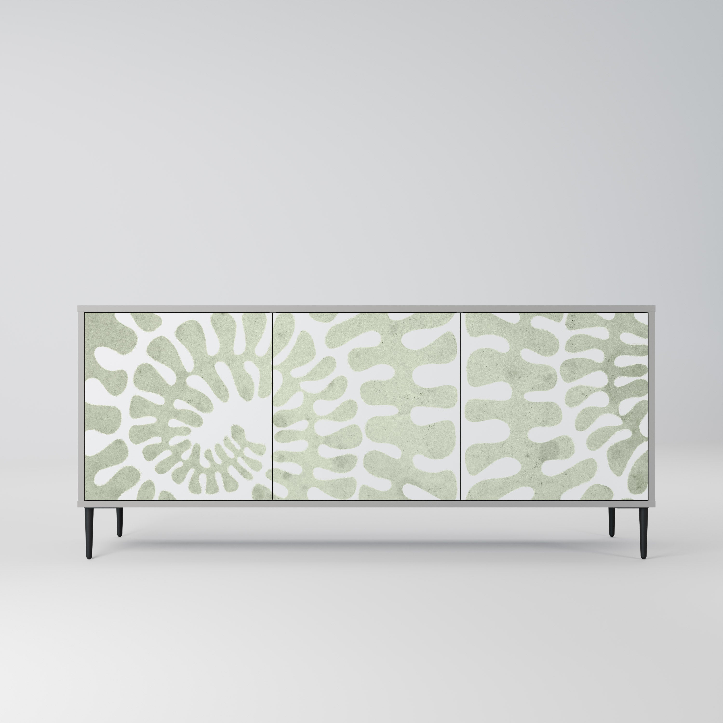 HELIX DANCE Sideboard mit 3 Türen in Grau