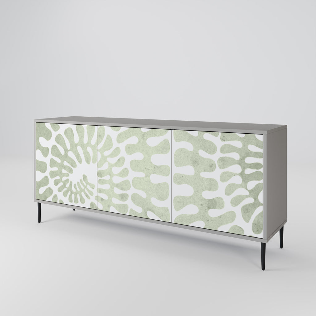 HELIX DANCE Sideboard mit 3 Türen in Grau