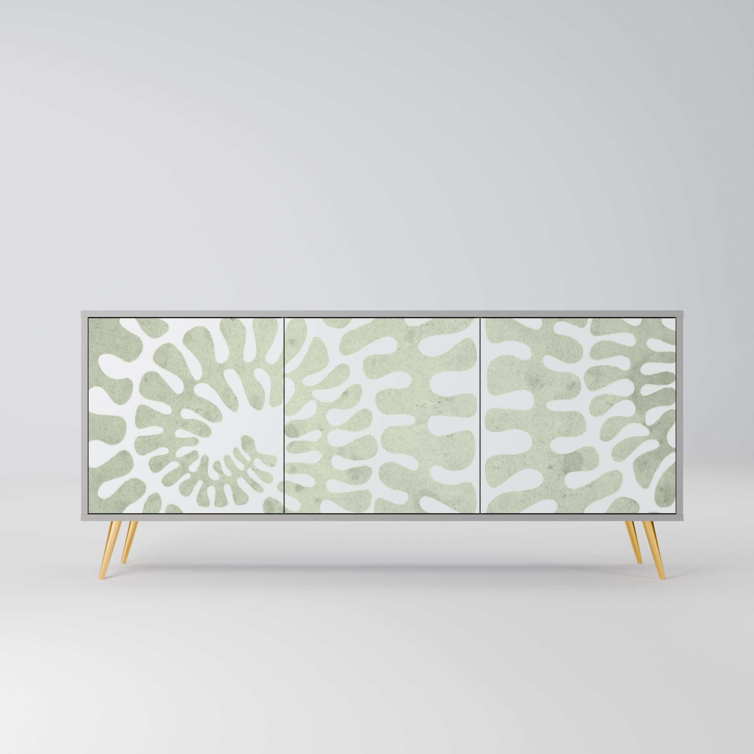 HELIX DANCE Sideboard mit 3 Türen in Grau