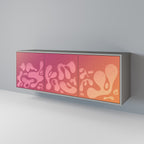 IRREGULAR PINK Sideboard mit 3 Türen in Grau