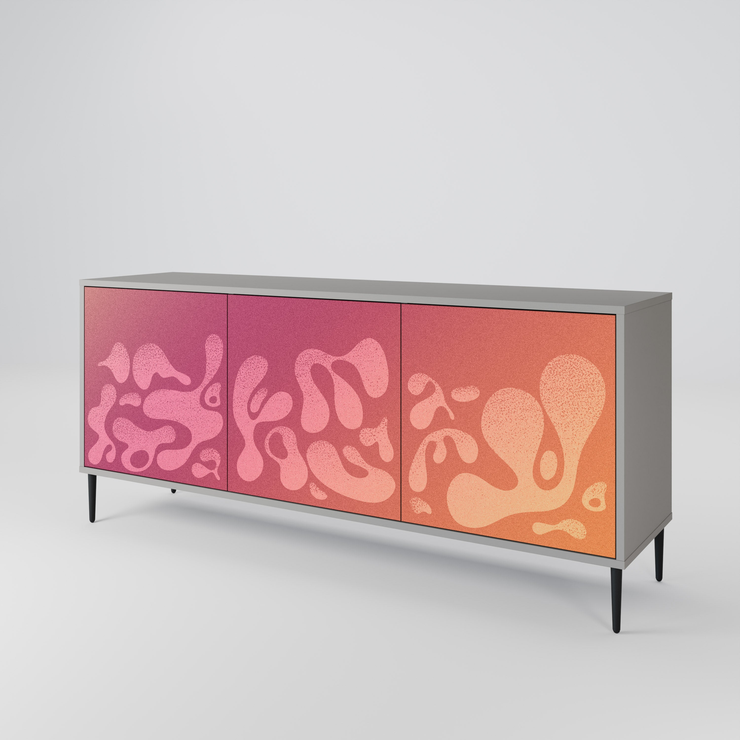 IRREGULAR PINK 3-türiges Sideboard