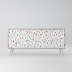 ENERGETIC SPOTS Sideboard mit 3 Türen in Grau