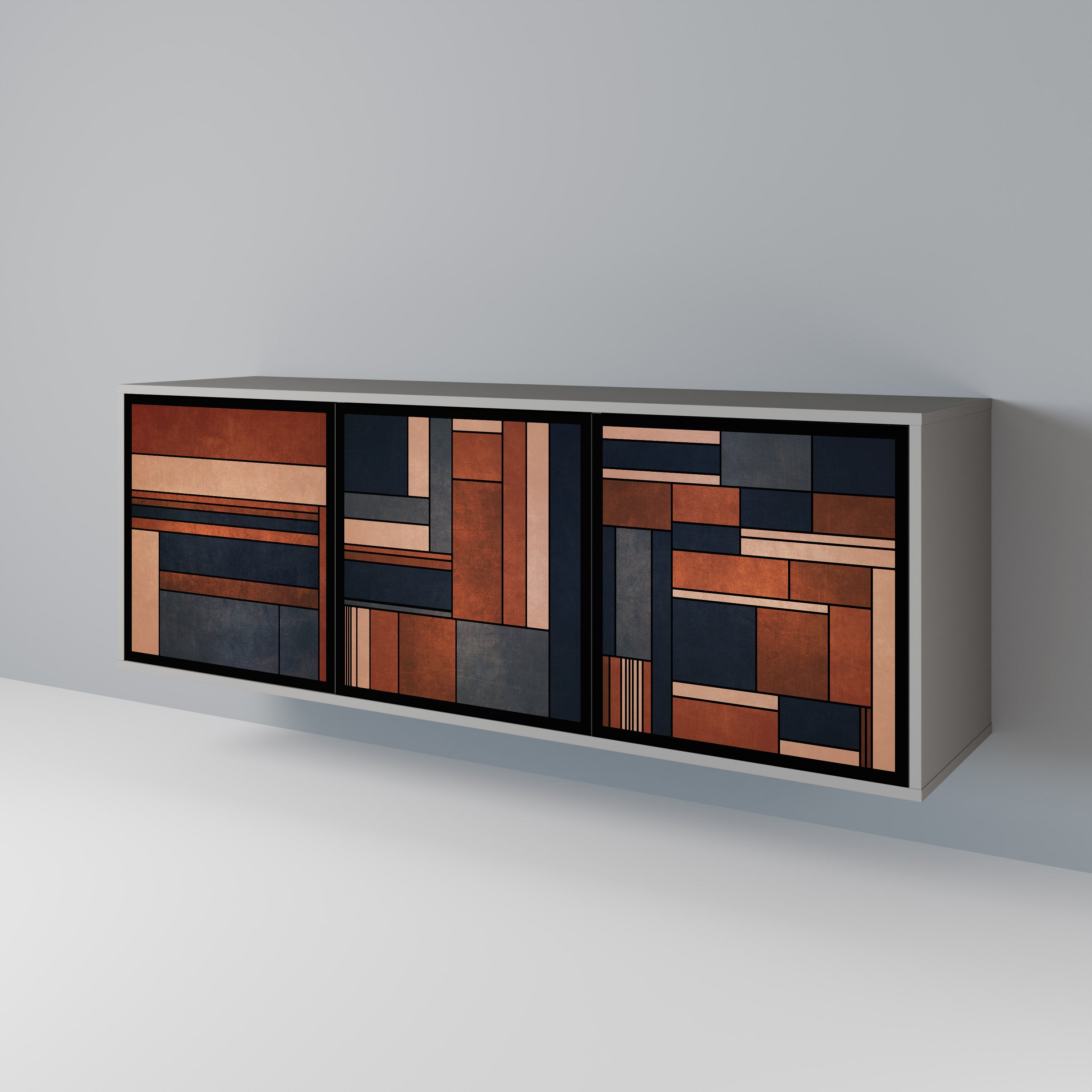 INTREPID FORMATION 3-türiges Sideboard