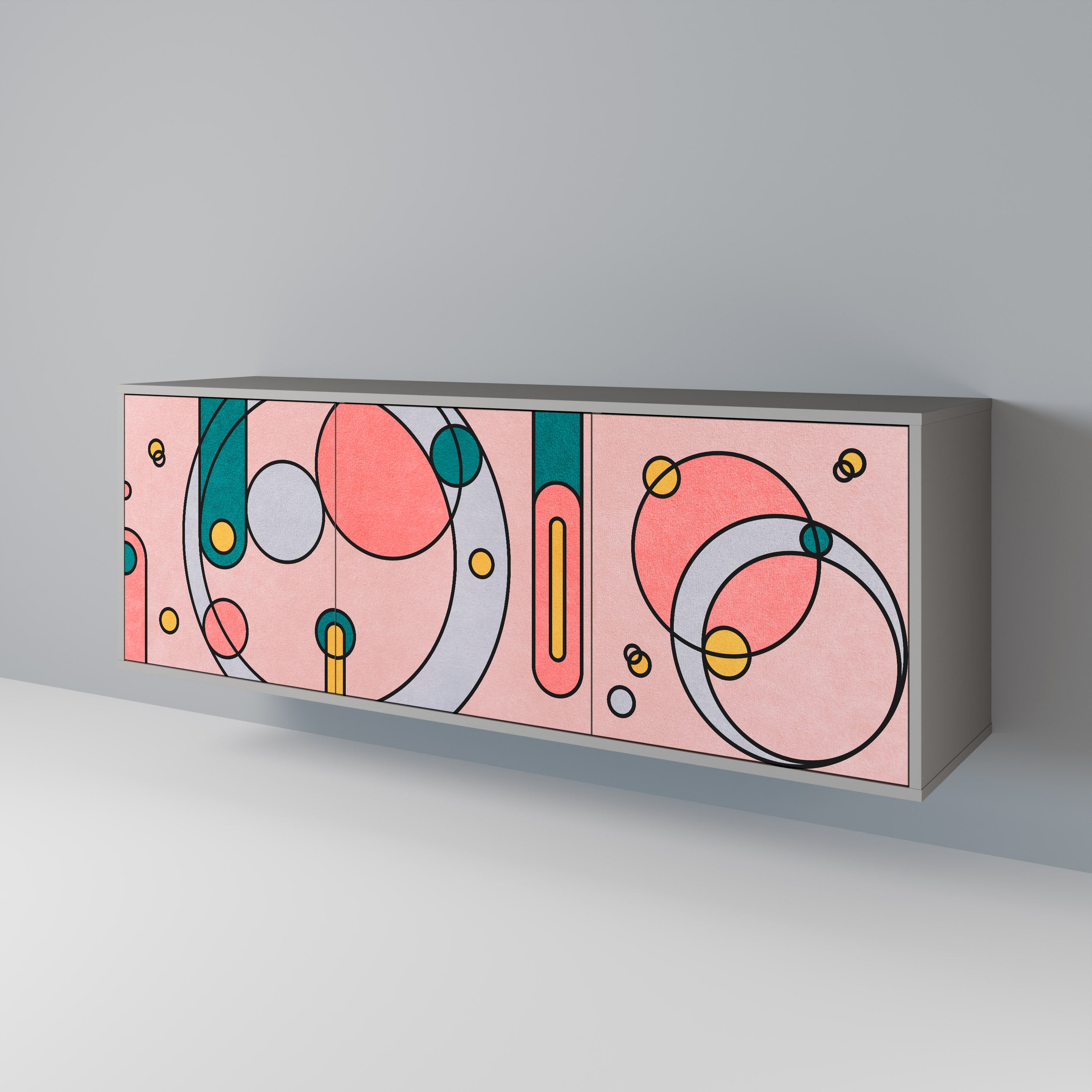 GOSSAMER ECHOES 3-türiges Sideboard