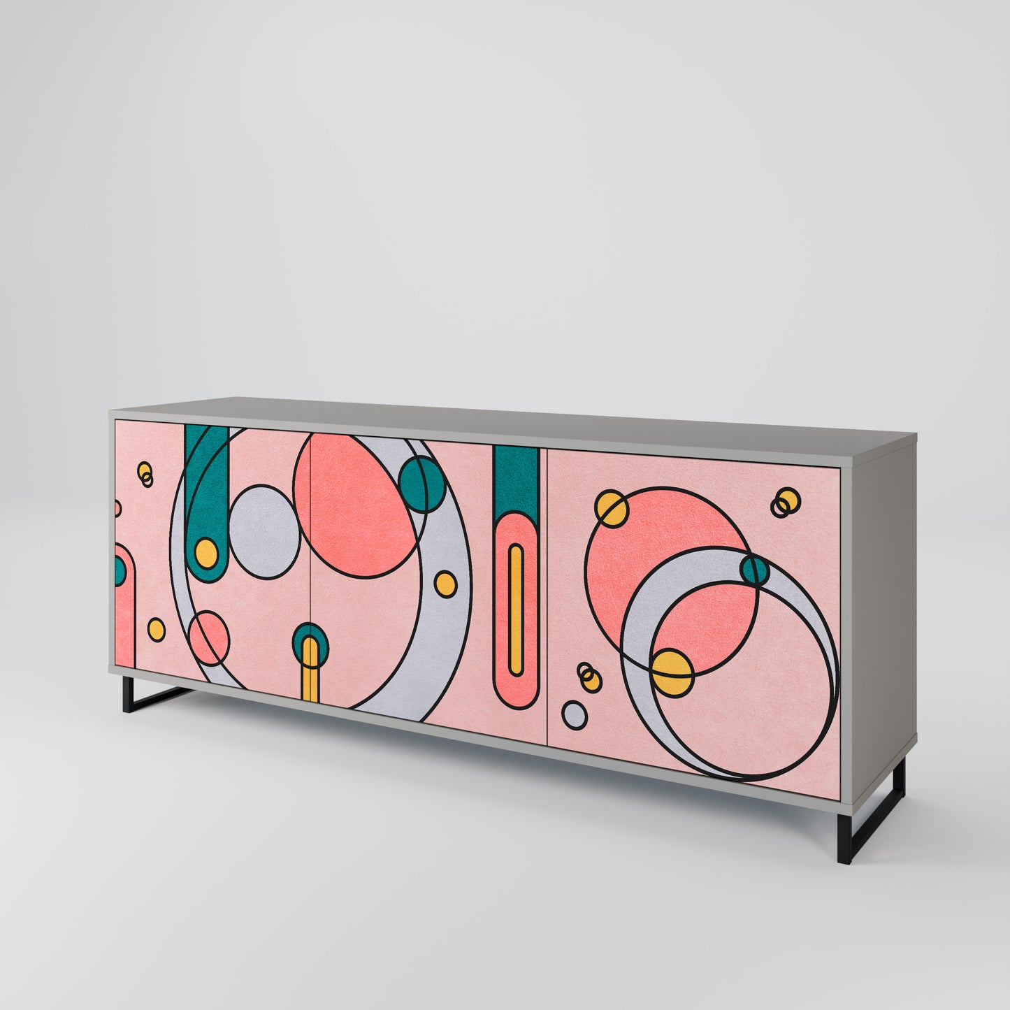 GOSSAMER ECHOES 3-türiges Sideboard
