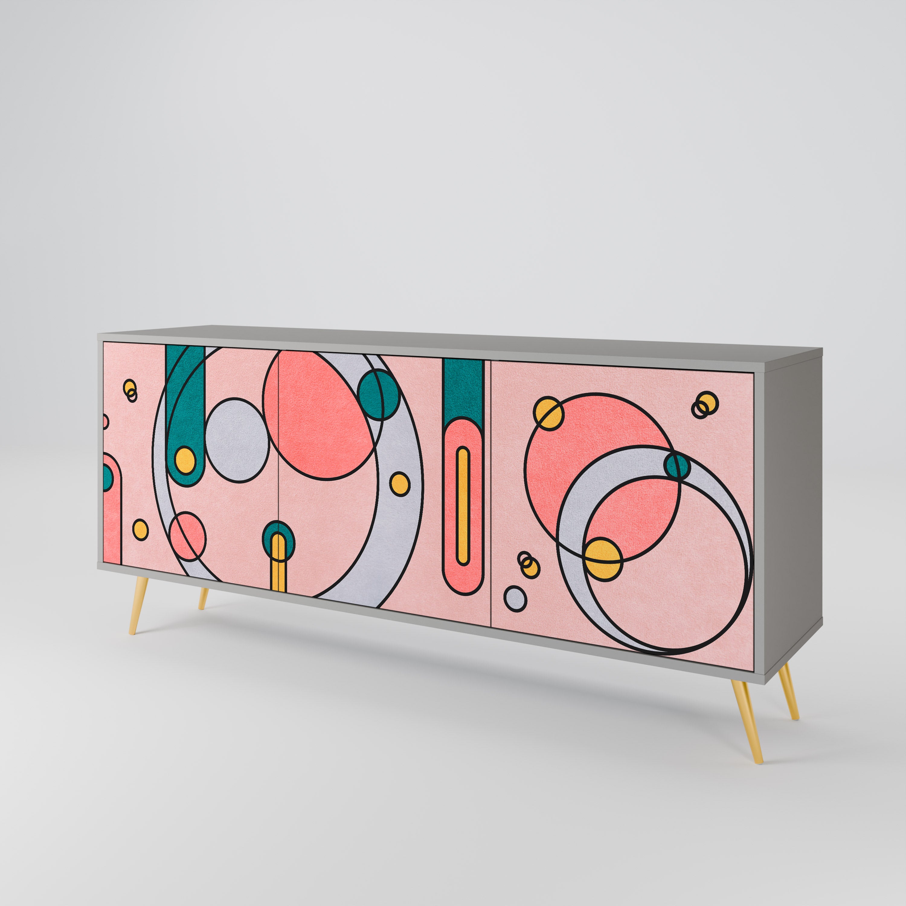 GOSSAMER ECHOES 3-türiges Sideboard