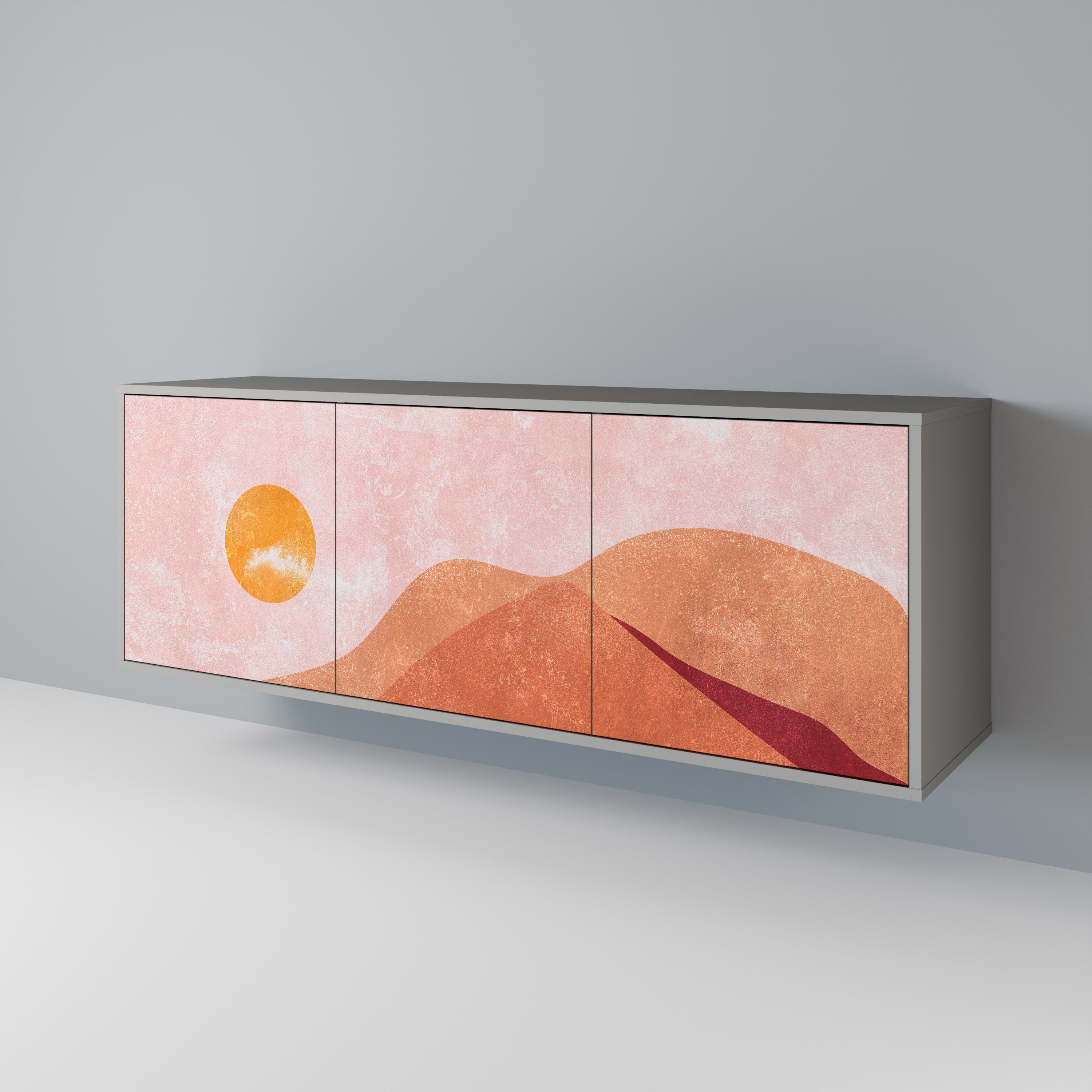 LUMINOUS SUNLIGHT 3-türiges Sideboard