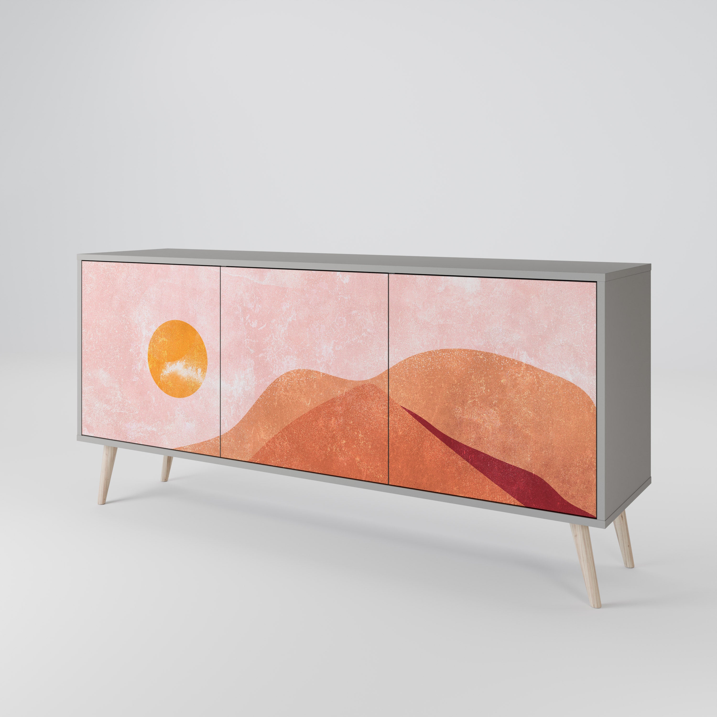 LUMINOUS SUNLIGHT 3-türiges Sideboard