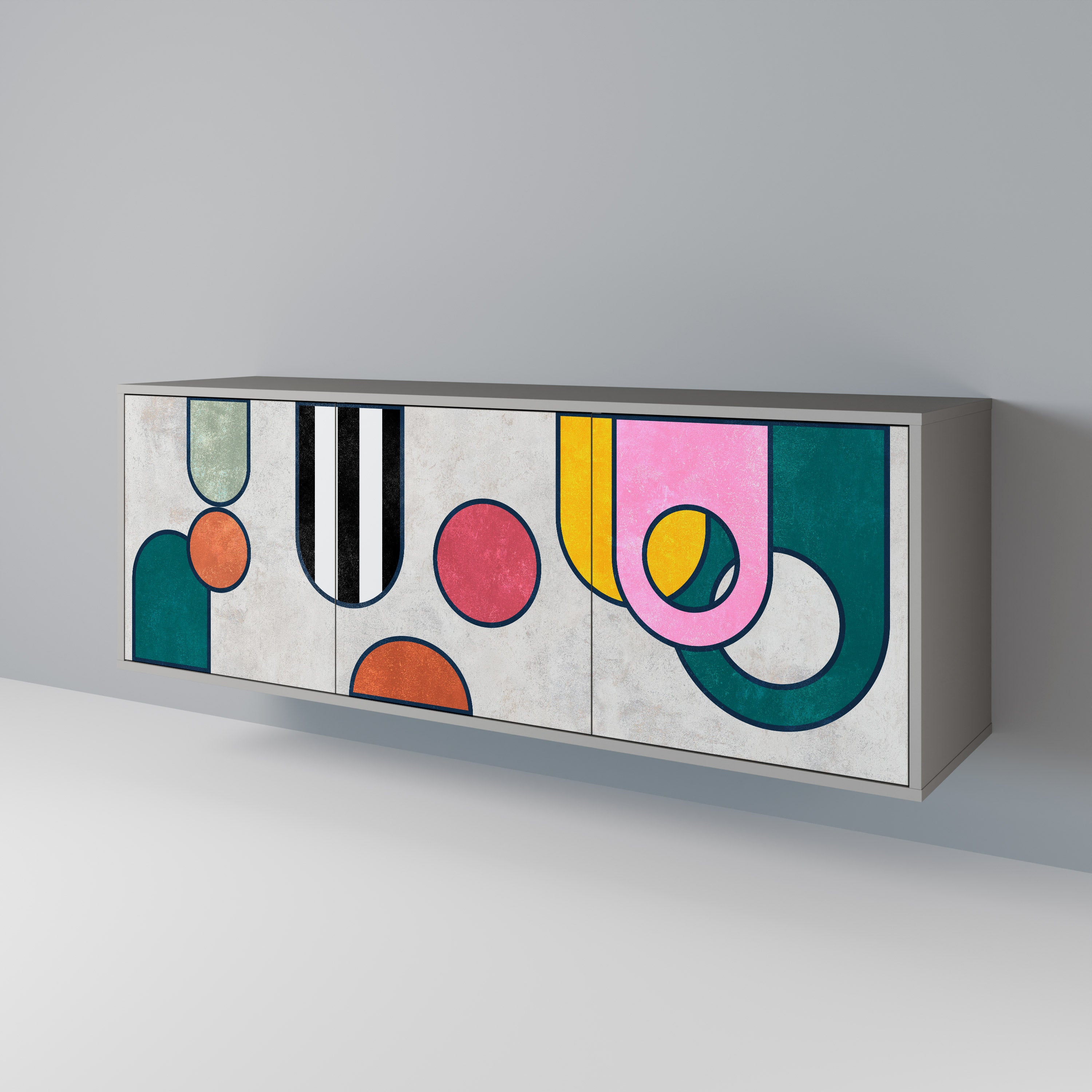 COOL STORY 3-türiges Sideboard