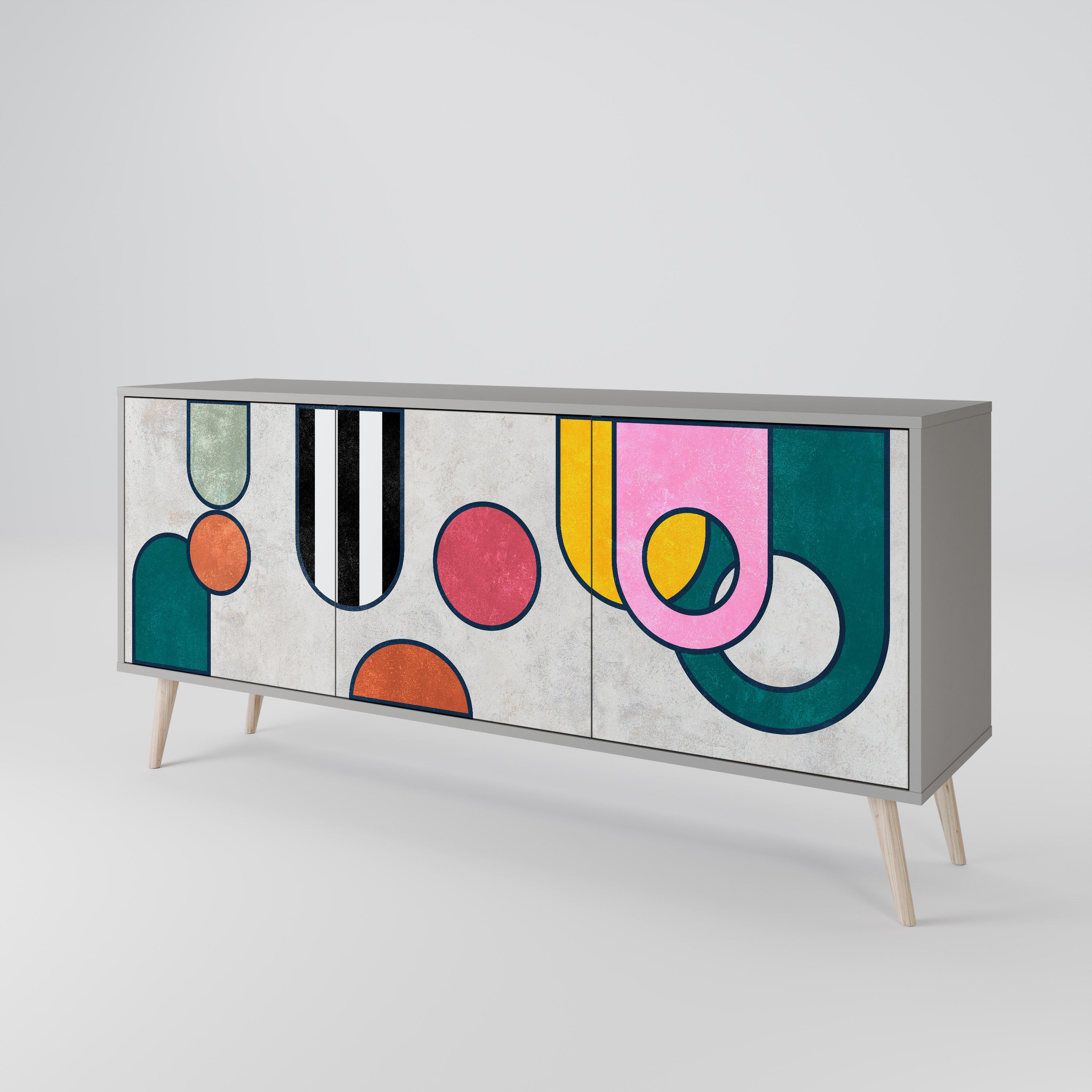 COOL STORY 3-türiges Sideboard