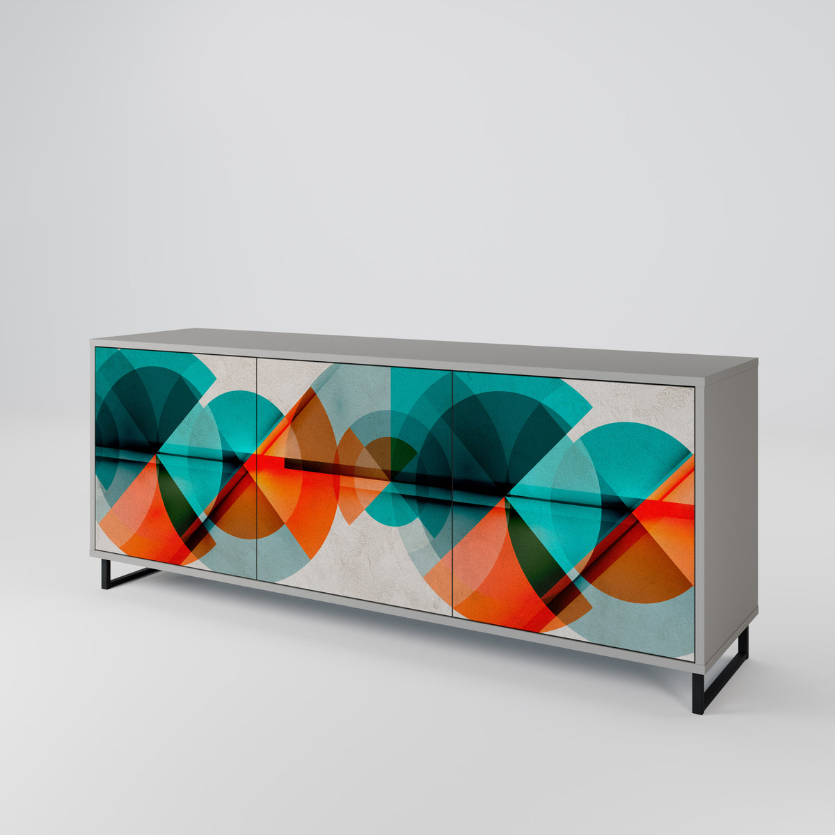 CIRCULAR RHAPSODY 3-türiges Sideboard