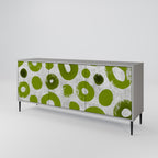 GREEN RHAPSODY Sideboard mit 3 Türen in Grau