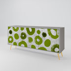 GREEN RHAPSODY Sideboard mit 3 Türen in Grau