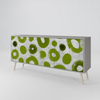 GREEN RHAPSODY Sideboard mit 3 Türen in Grau