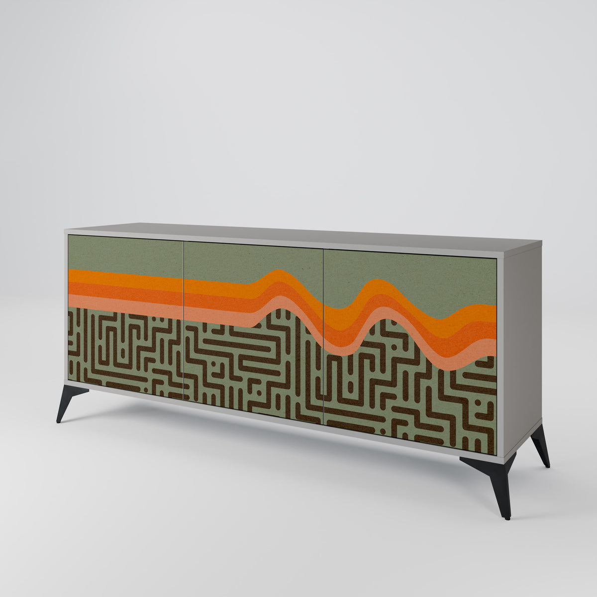 SIMPLE SOLUTIONS 3-türiges Sideboard