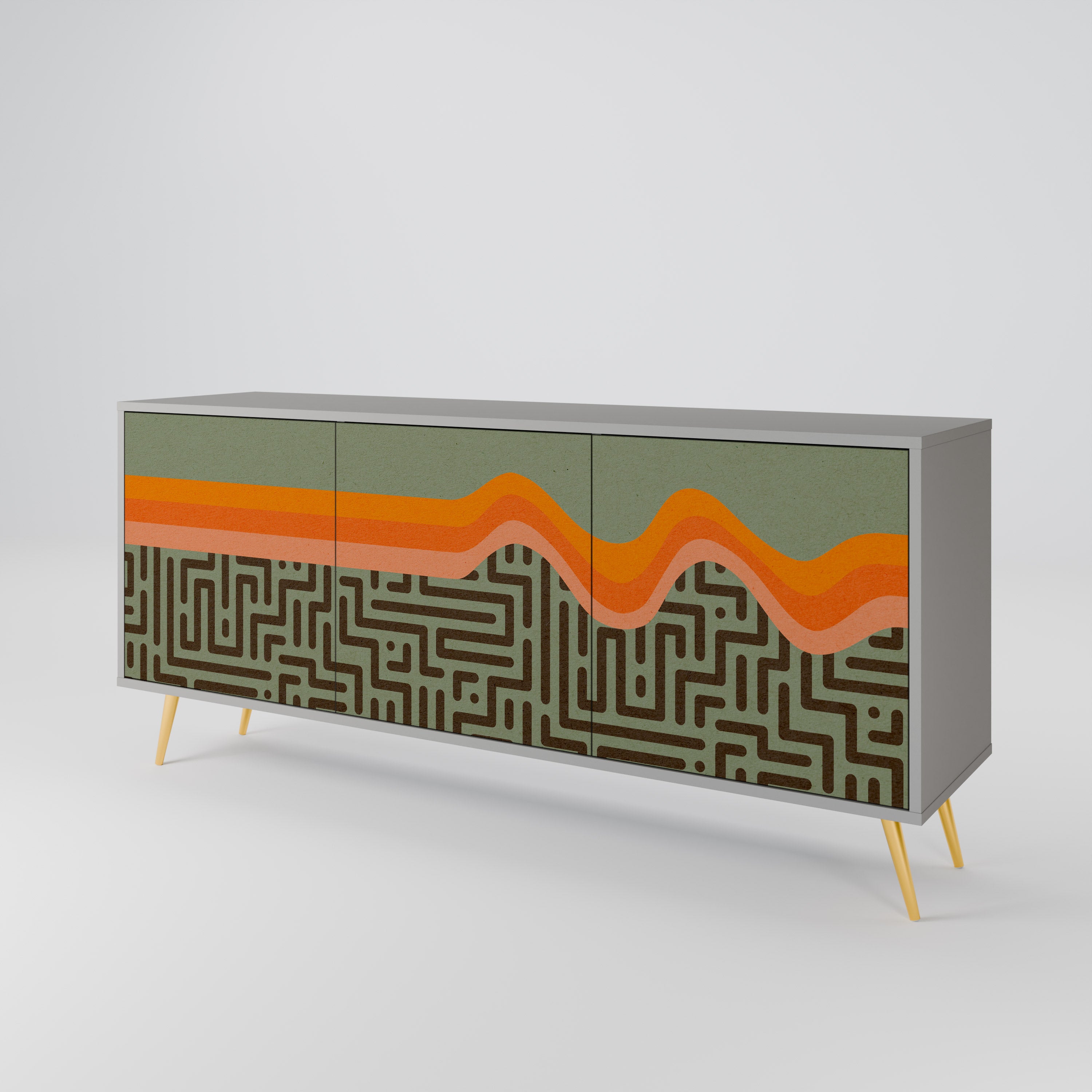 SIMPLE SOLUTIONS 3-Door Sideboard
