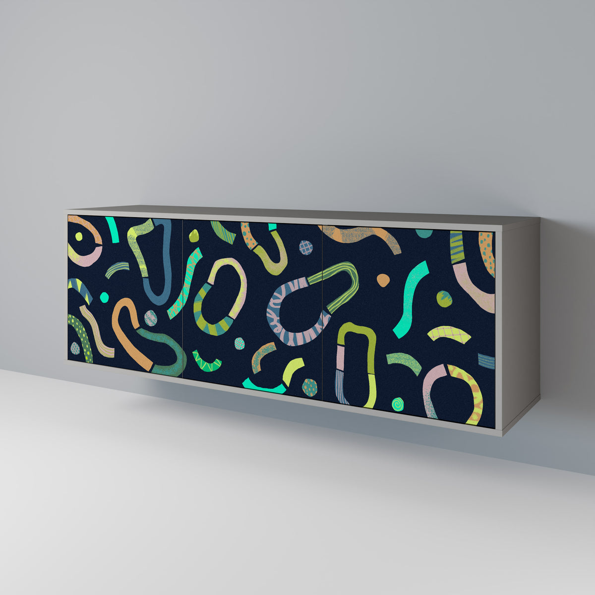 CONTRAST DANCE 3-türiges Sideboard
